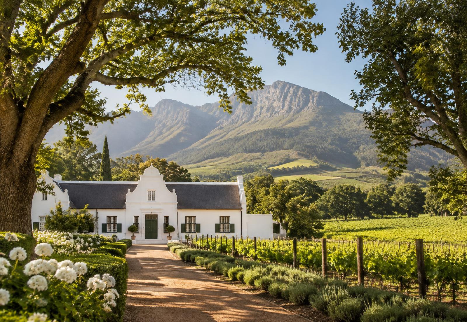 Gardens, history and fine wine